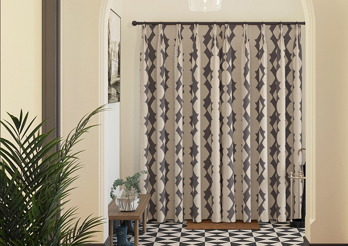 Construct, Black Ink - Made to Measure Curtains - Image 7